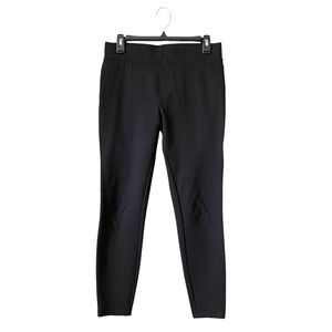 Matty M Live-In Leggings Women's Size S Solid Black Pull On Stretch Super Soft